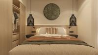 Двухместный люкс Prestige с видом на море двуспальная кровать