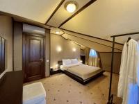 Двухместный полулюкс мансарда с балконом двуспальная кровать