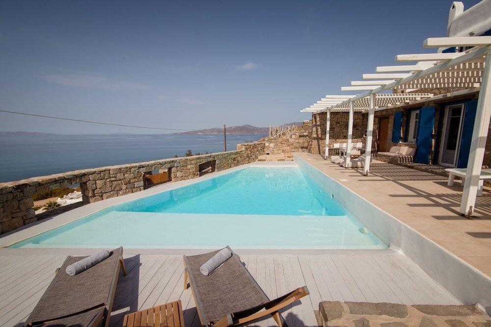 фото 180 ° View PRIVATE Pool Villa Choulakia to enjoy SUN kissing SEA