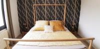 Двухместный коттедж Luxury двуспальная кровать
